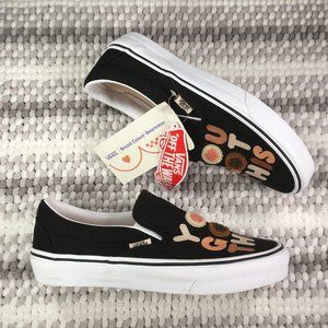 Women's VANS Breast Cancer Slip-On NWT Size 7